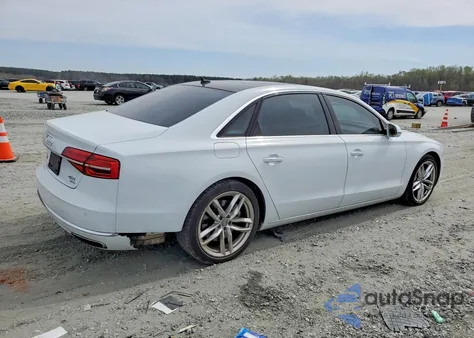 2015 Audi A8 L Quattro z USA, uszkodzony, nr VIN WAU32AFD0FN034133
